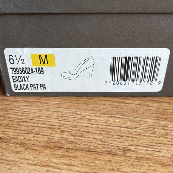 Enzo Angiolini Dixy in Black Patent Leather Sz 6.5 - Picture 9 of 9